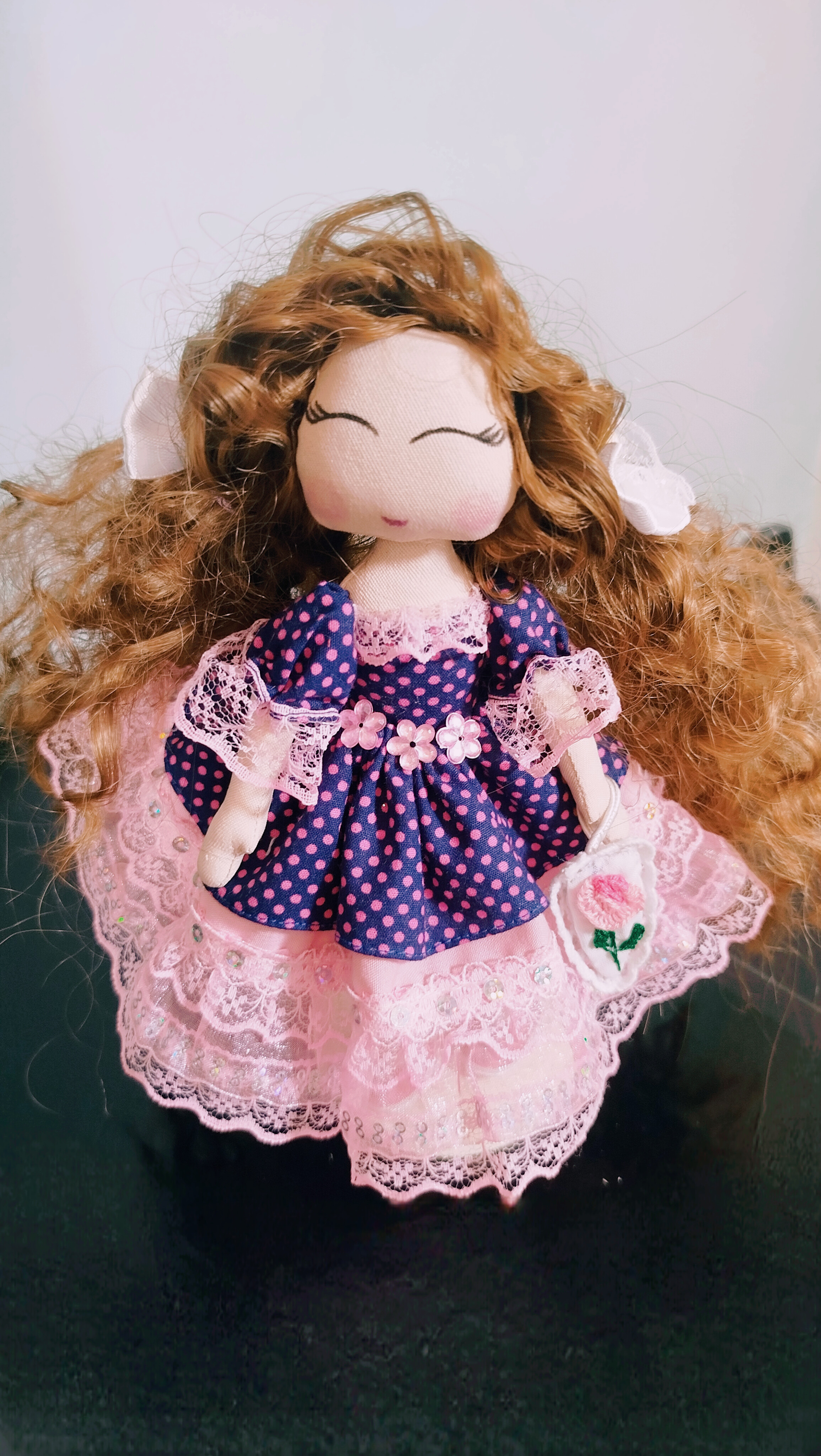 عروسک پارچه ای مدل هانه شیک و مجلسی